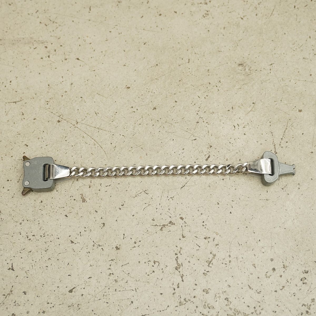 正規 1017 ALYX 9SM アリクス DOUBLE CHAIN BRACELET コブラバックル