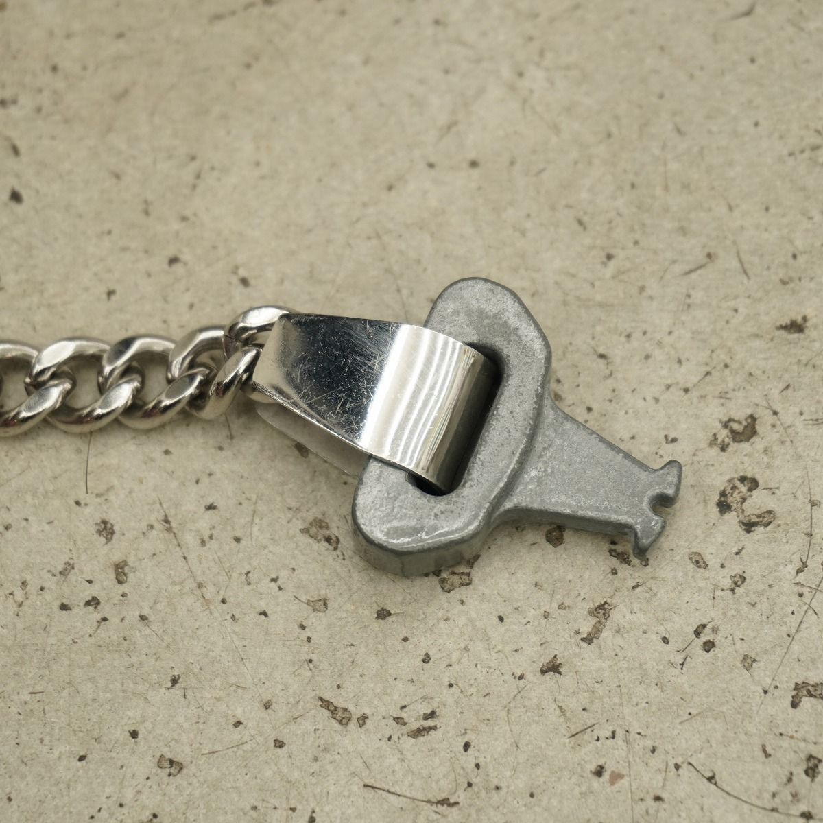 正規 1017 ALYX 9SM アリクス DOUBLE CHAIN BRACELET コブラバックル