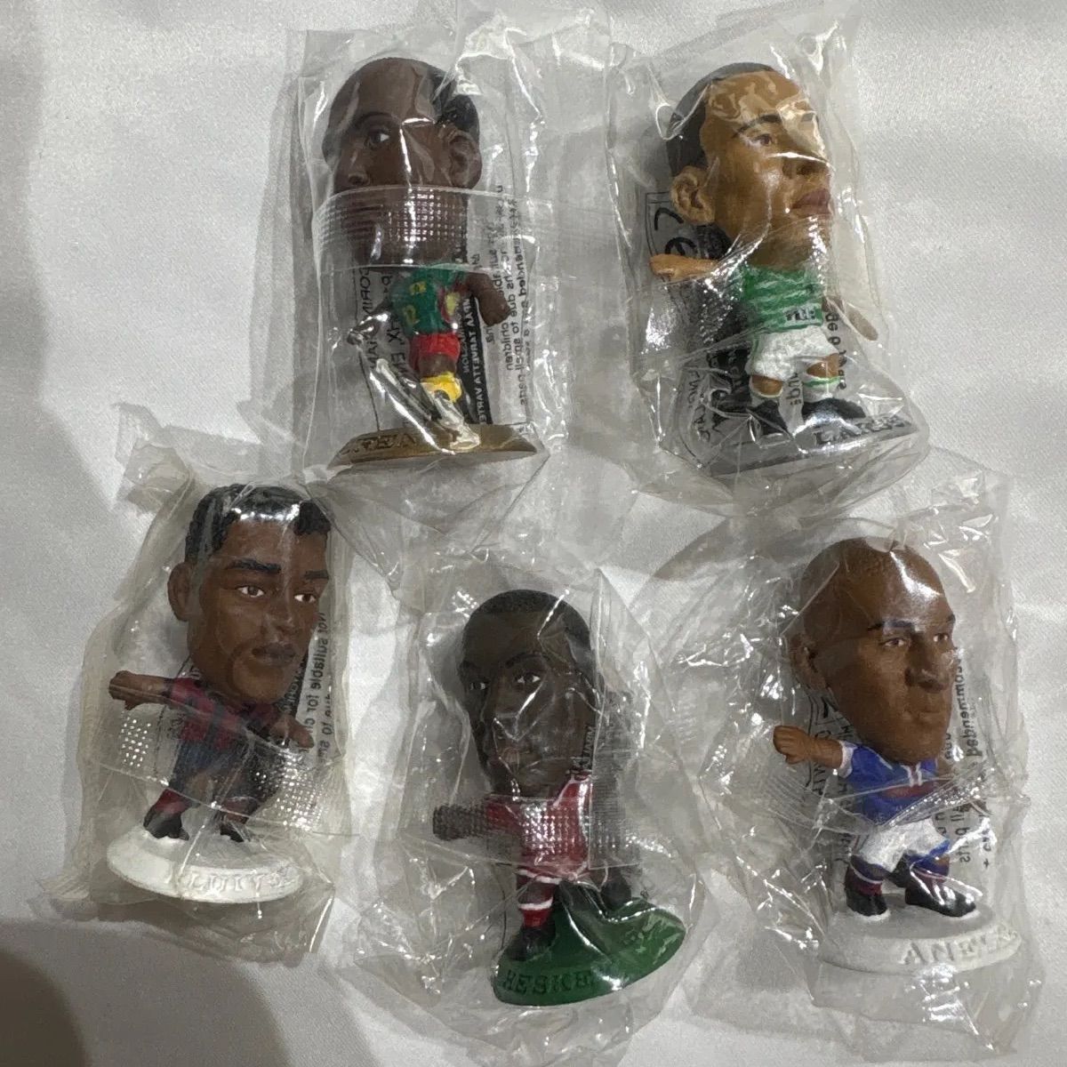 未使用保管品】コリンシアン サッカーフィギュア 5体セット ラルソン