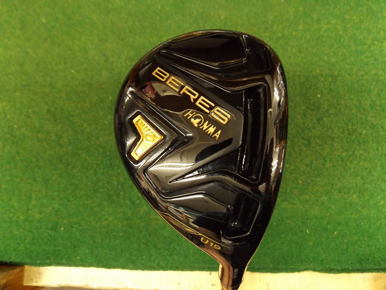 3213 BERES 2022 BLACK U19 19° ARMRQ MX BLACK SR カバー有 ホンマ ベレス ユーティリティ .031188