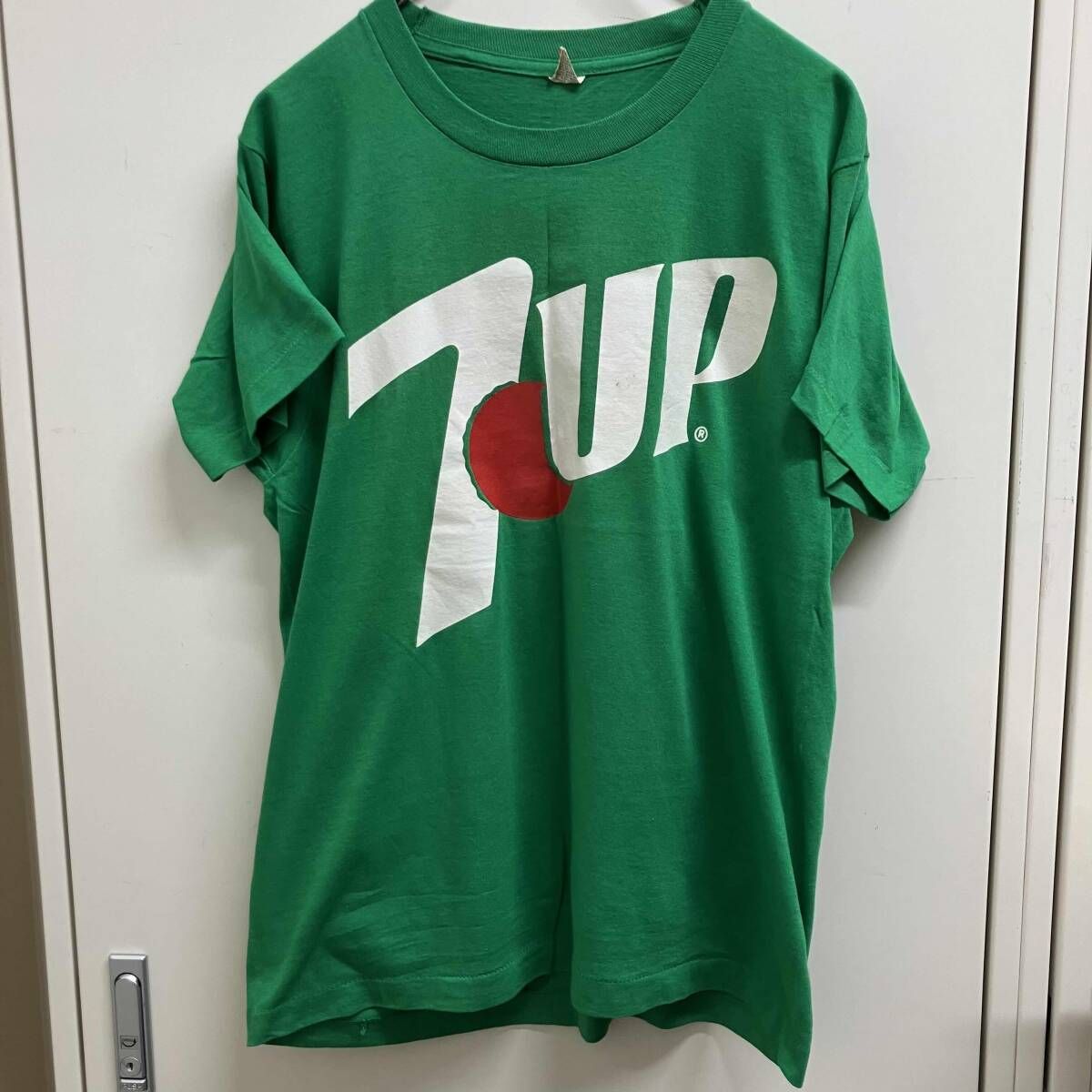 古着　SCREEN STARS 半袖Tシャツ　USA製 7UP TEE サイズ:M グリーン　スクリーンスターズ　