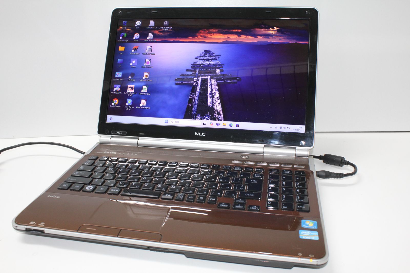 NEC LaVie LL750/F26C 第2世代i7/SSD500GB 中古ノートPC - メルカリ