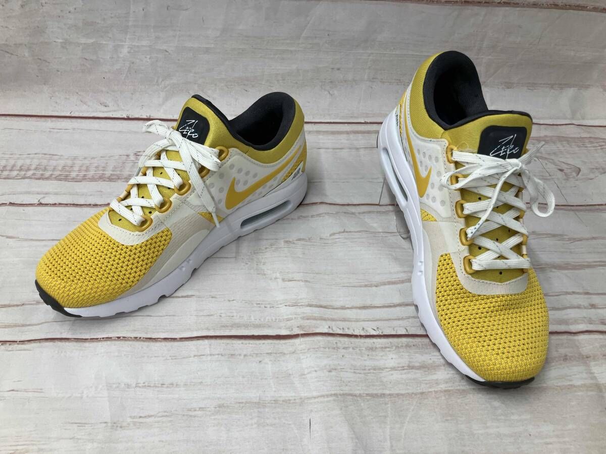 NIKE ナイキ AIR MAX ZERO QS / 789695-100 26.5cm イエロー系 9,008円