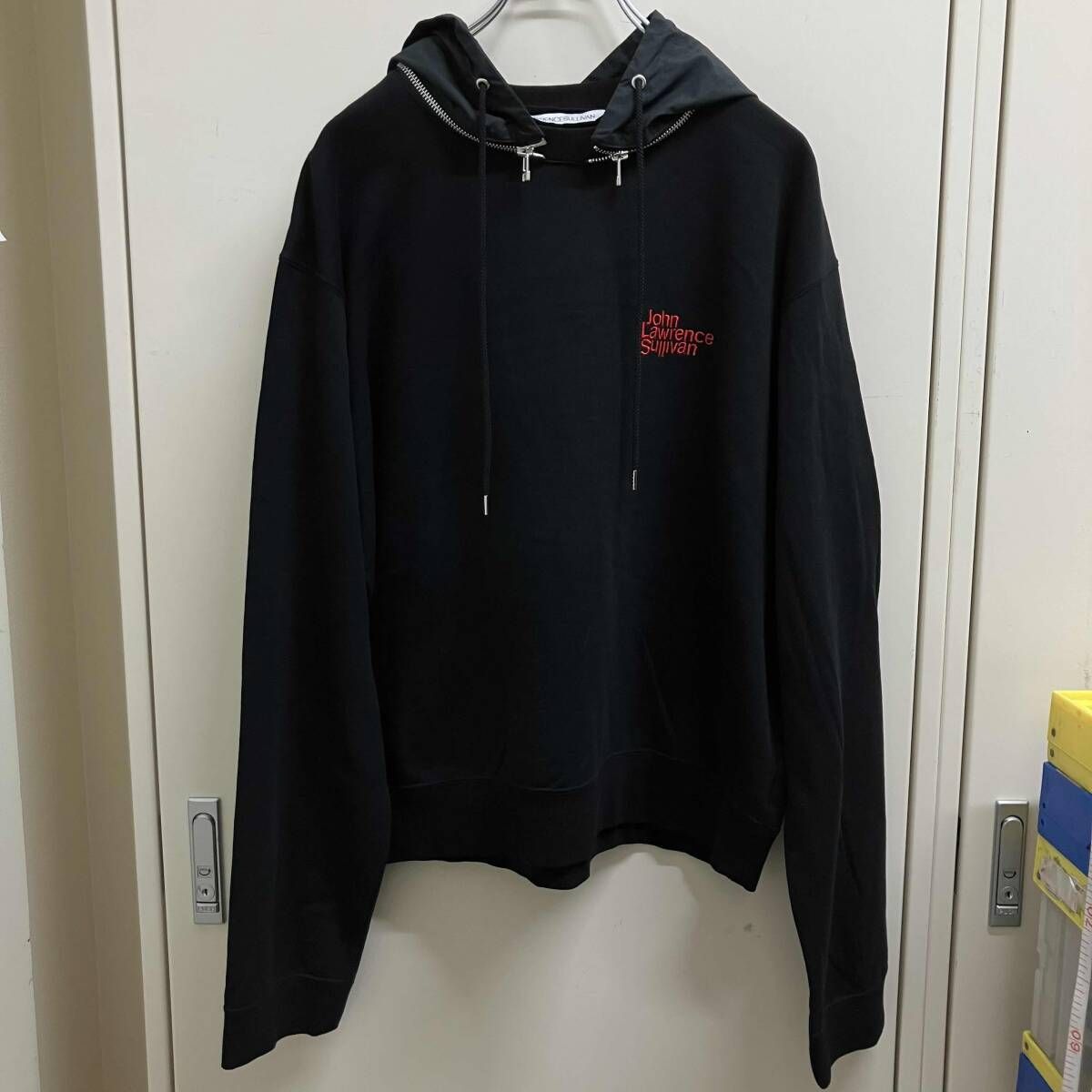 JOHN LAWRENCE SULLIVAN パーカー　19SS コットンスウェットアタッチトプルオーバー　サイズ：S ジョンローレンスサリバン