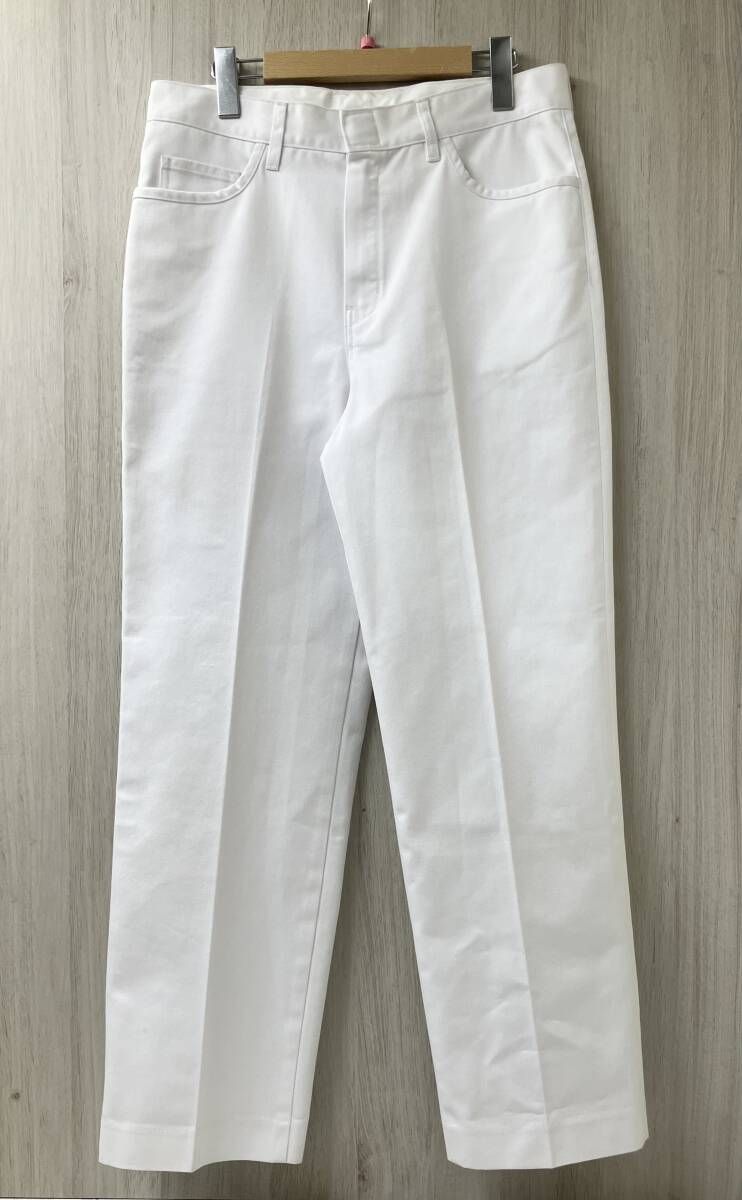 UNUSED アンユースド × Dickies ディッキーズ UW1136 Five pockets pants 5ポケット パンツ コットン ポリエステル サイズ2 ホワイト