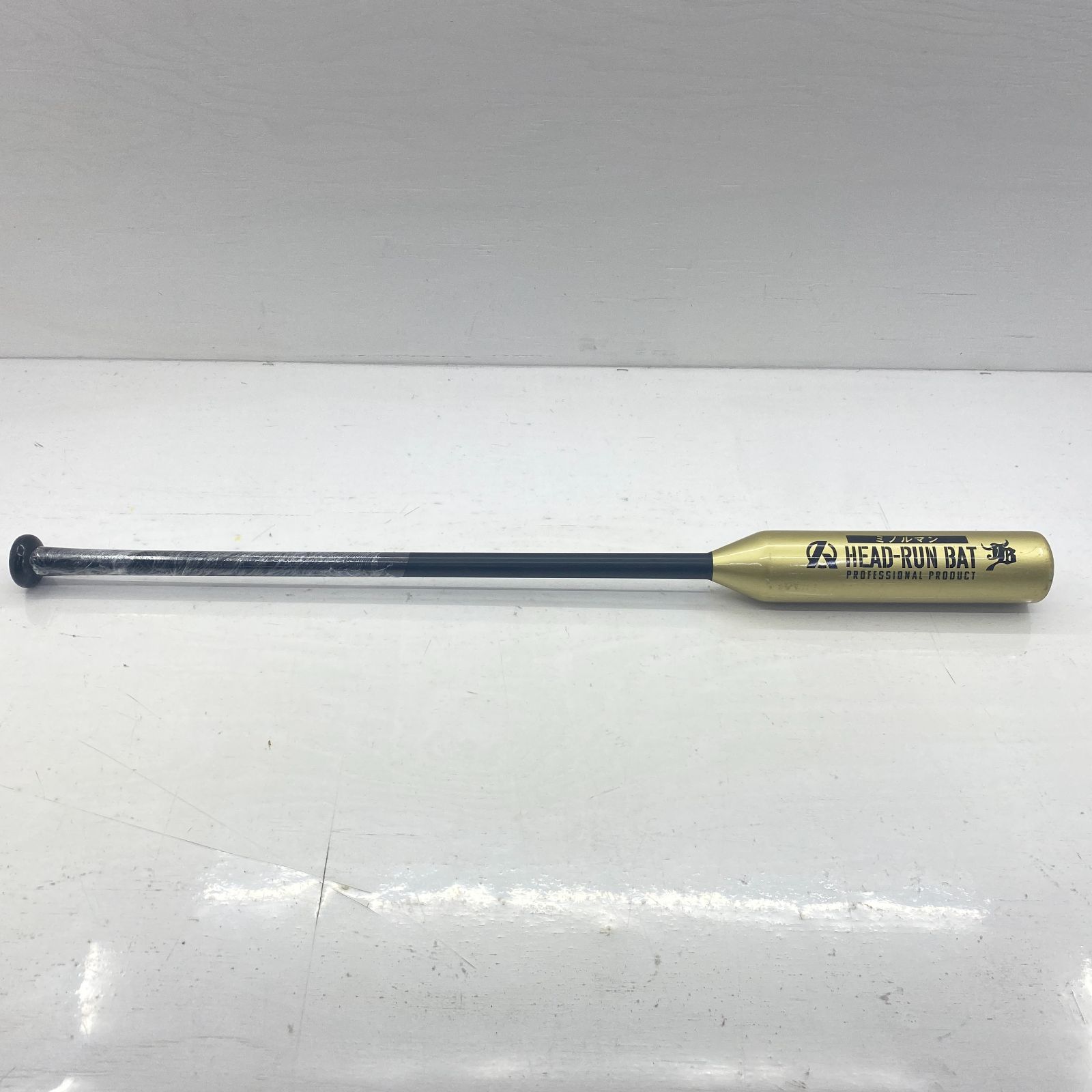 盛岡58-0047] ミノルマン HEAD-RUN BAT トレーニングバット 95㎝ 900g