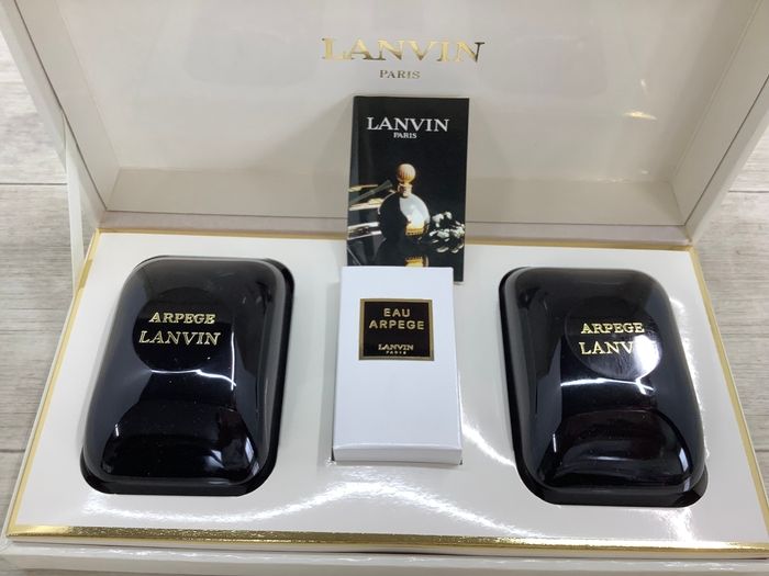 T6 LANVIN ランバン 香水 石鹸 セット ギフト 箱つき - メルカリ
