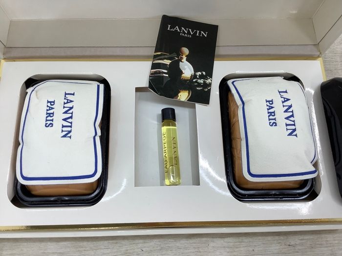 T6 LANVIN ランバン 香水 石鹸 セット ギフト 箱つき - メルカリ