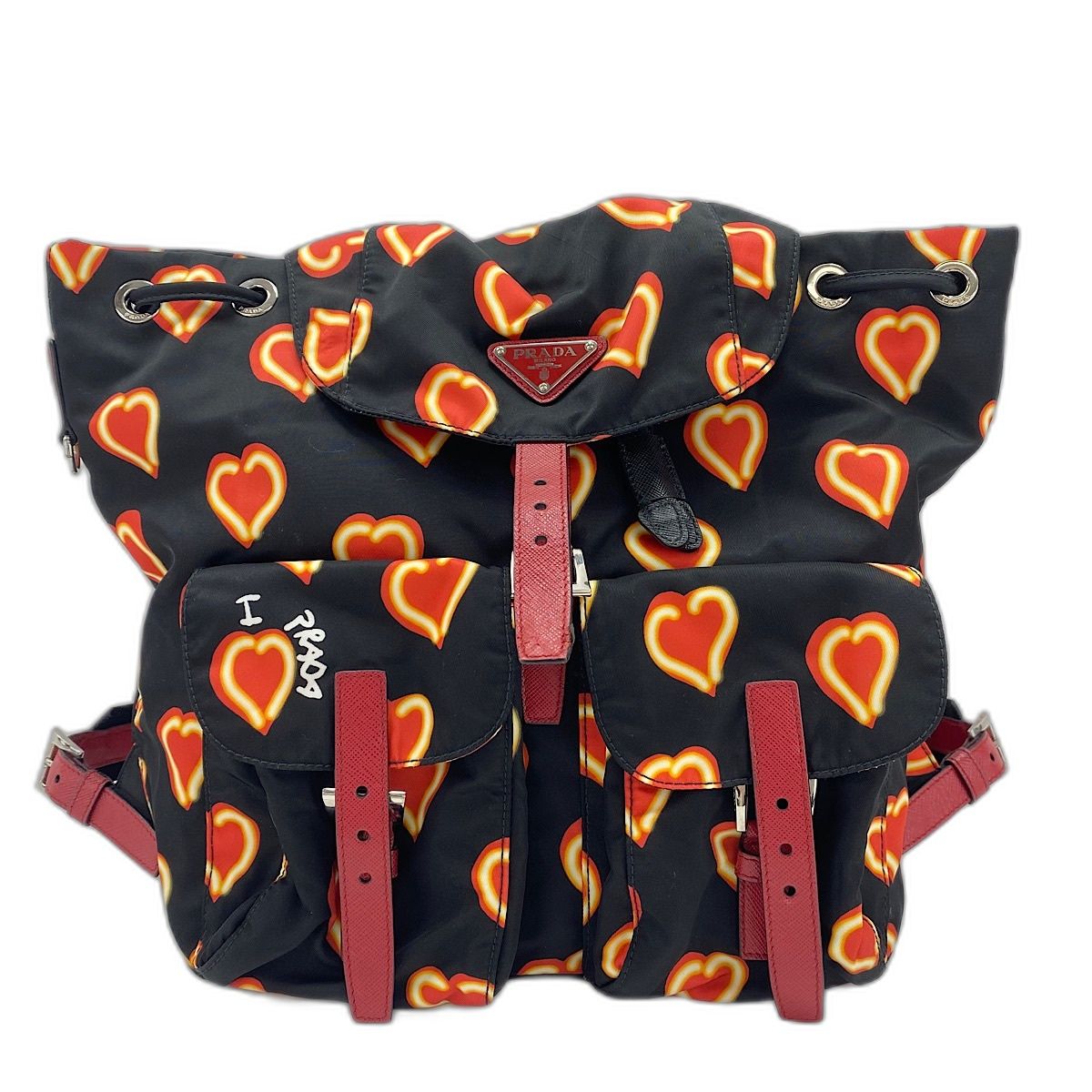 PRADA プラダ リュック・デイパック ハート【中古】
