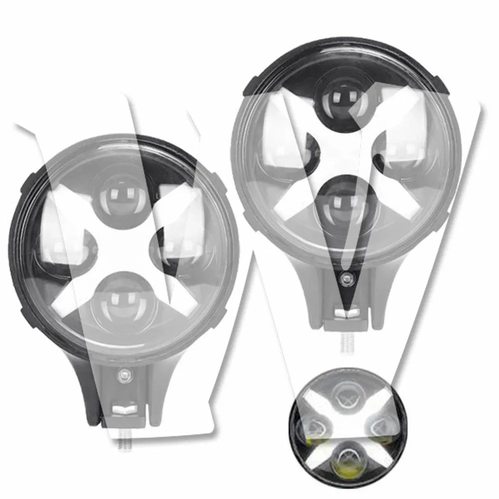 作業灯 LED ワークライト 6インチ 60W 6000LM ホワイト イカリング:ホワイト 2個 ジープ ジムニー 4x4 JK TJ LJ 12V/24V兼用 サーチライト 車外灯 前照灯 投光器 防水 防塵 防震 SUV 大型車 トラック 汎用