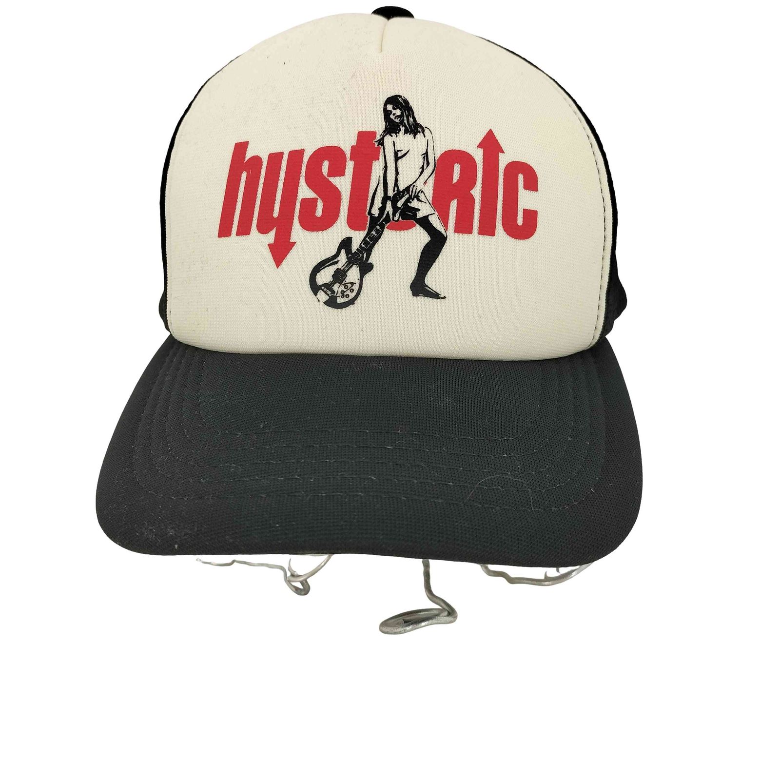 【最終価格】新品タグHYSTERIC GLAMOURキャップCRASH ヒステリックグラマー HYSTERIC GLAMOUR CRASHプリント メッシュ