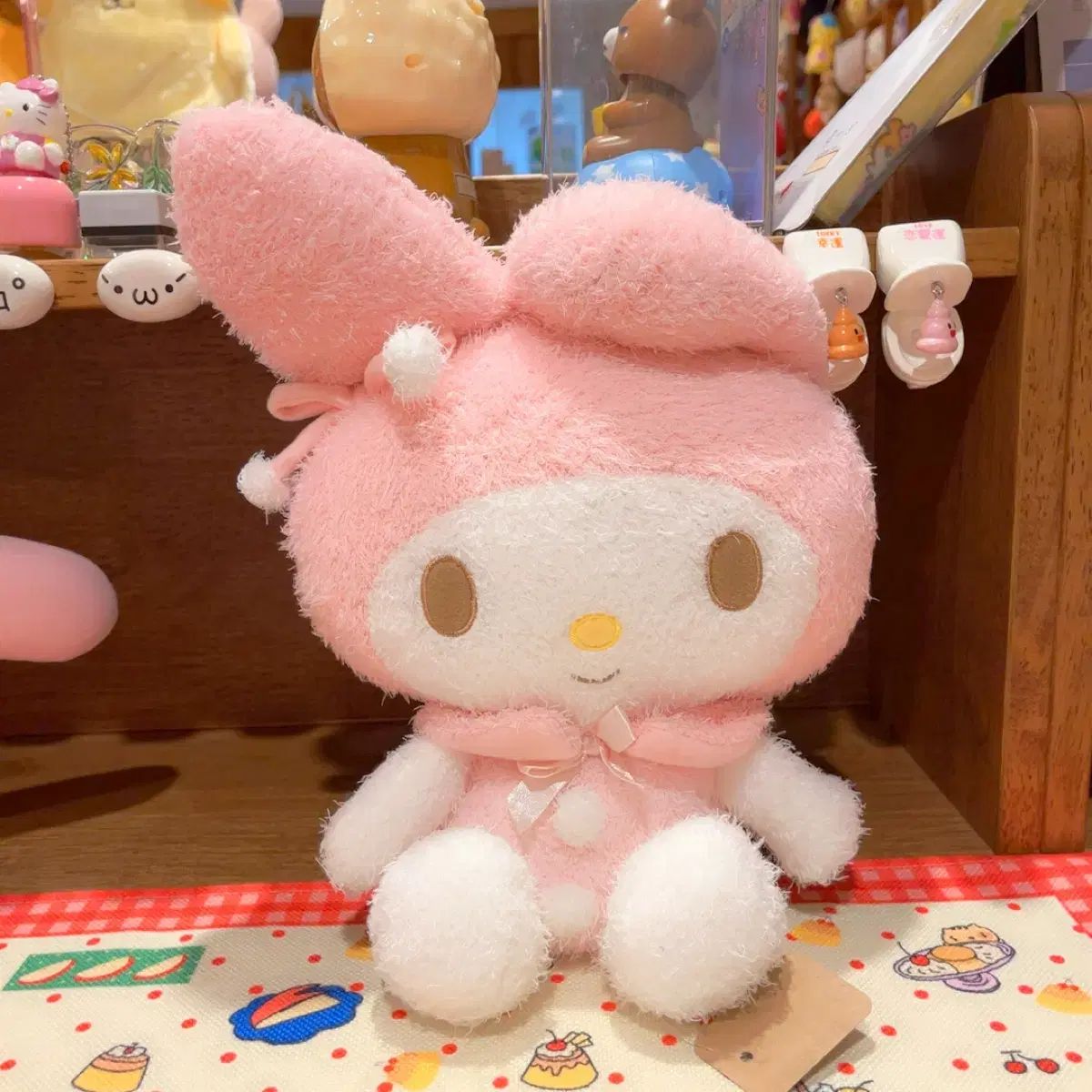 クラシック サンリオ マイメロディ 長毛 big ぬいぐるみ