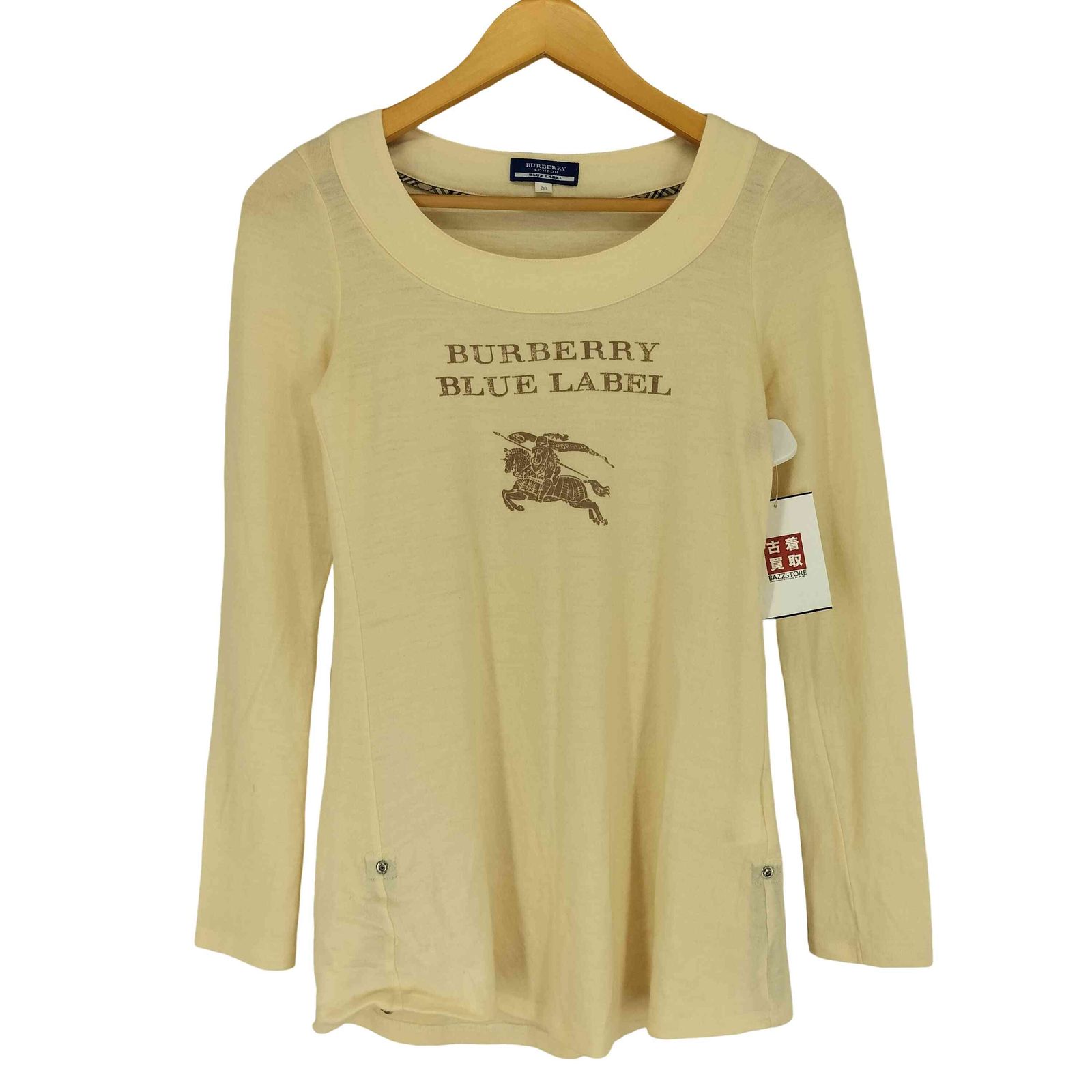 バーバリーブルーレーベル BURBERRY BLUE LABEL ホースロゴ ニット