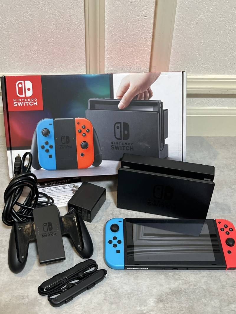 Nintendo Switch HAC-001 任天堂 スイッチ 初期化済み 現状品 - メルカリ