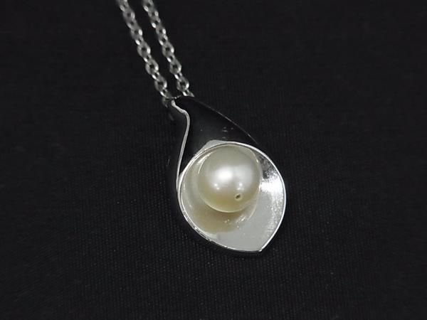 □美品□ TASAKI タサキ 本真珠 アコヤ真珠 パール 約6mm SV925