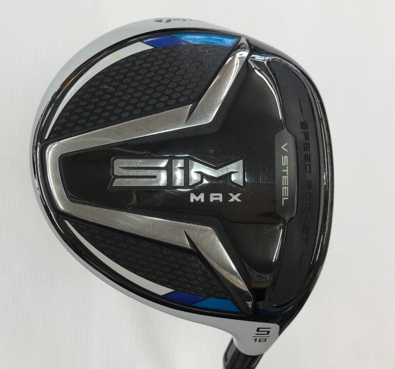 テーラーメイド　SIM MAX　18度　Diamana ThumpF65　Sフレックス　フェアウェイウッド　中古【最短即日発送】