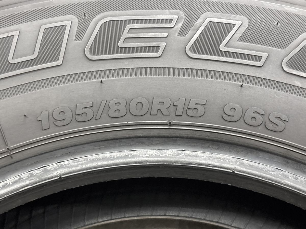 2025年製 バリ溝】ブリヂストン デューラー H/L 852 195/80R15 4本