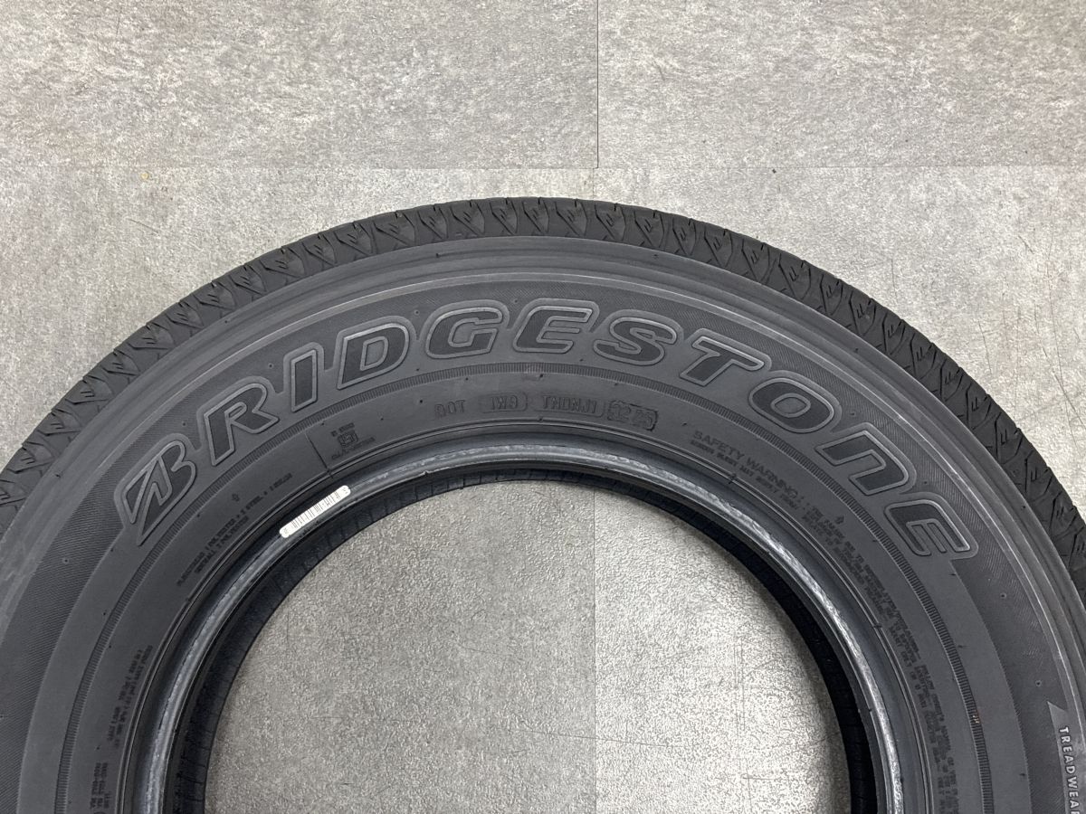 2025年製 バリ溝】ブリヂストン デューラー H/L 852 195/80R15 4本