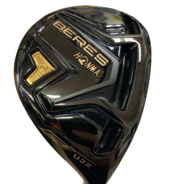 【中古】 本間ゴルフ BERES BLACK 22° ユーティリティ UT ARMRQ MX BLACK(UT) (フレックスSR) メンズ 男性用 右利き 右用 Cランク ゴルフクラブ
