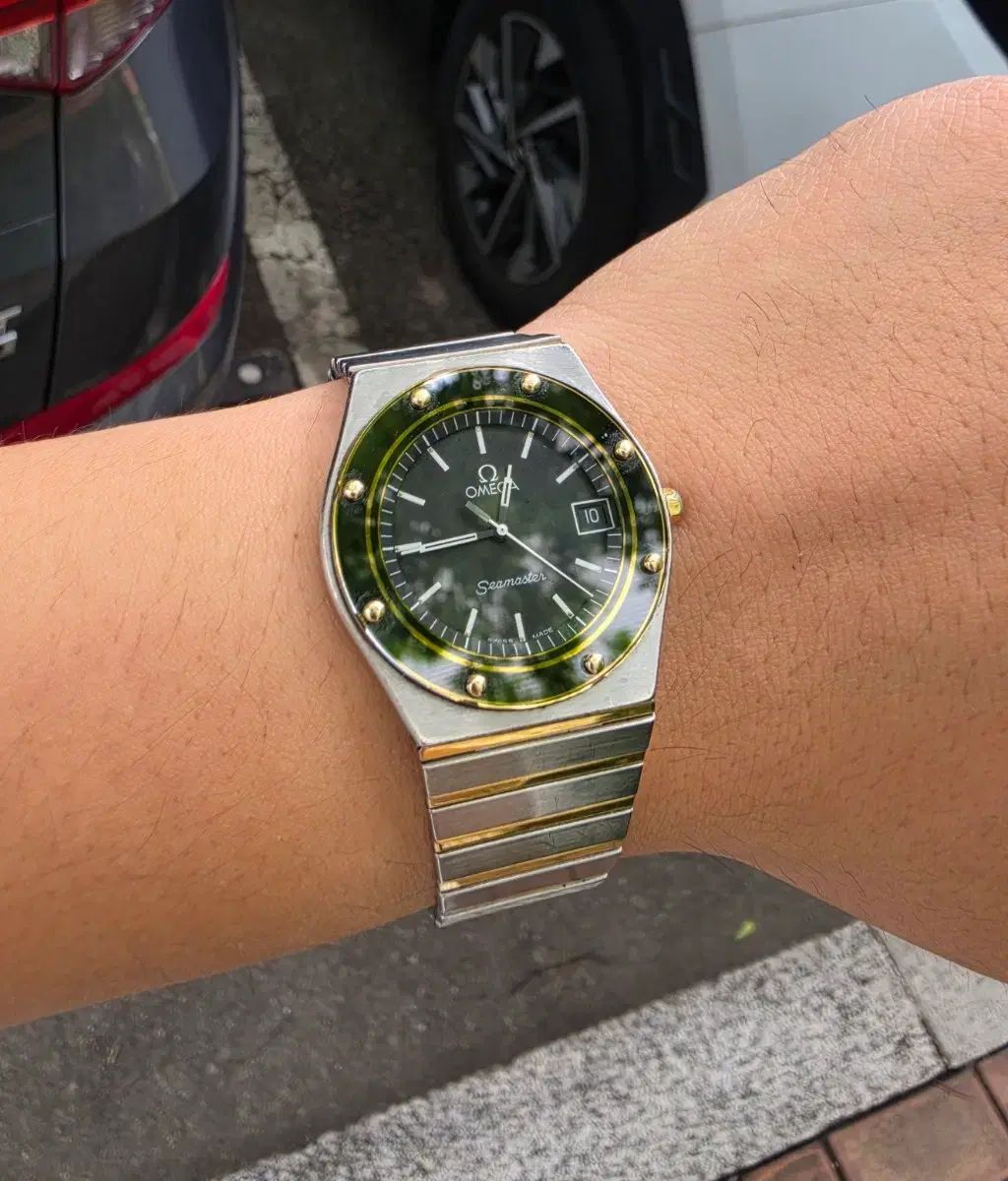 ヴィンテージ OMEGA シーマスター Mariner 3 クオーツ 74,451円