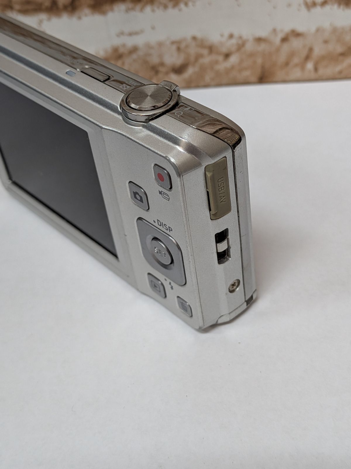 ジャンク品】CASIO EXILIM EX-ZS6 シルバー デジタルカメラ