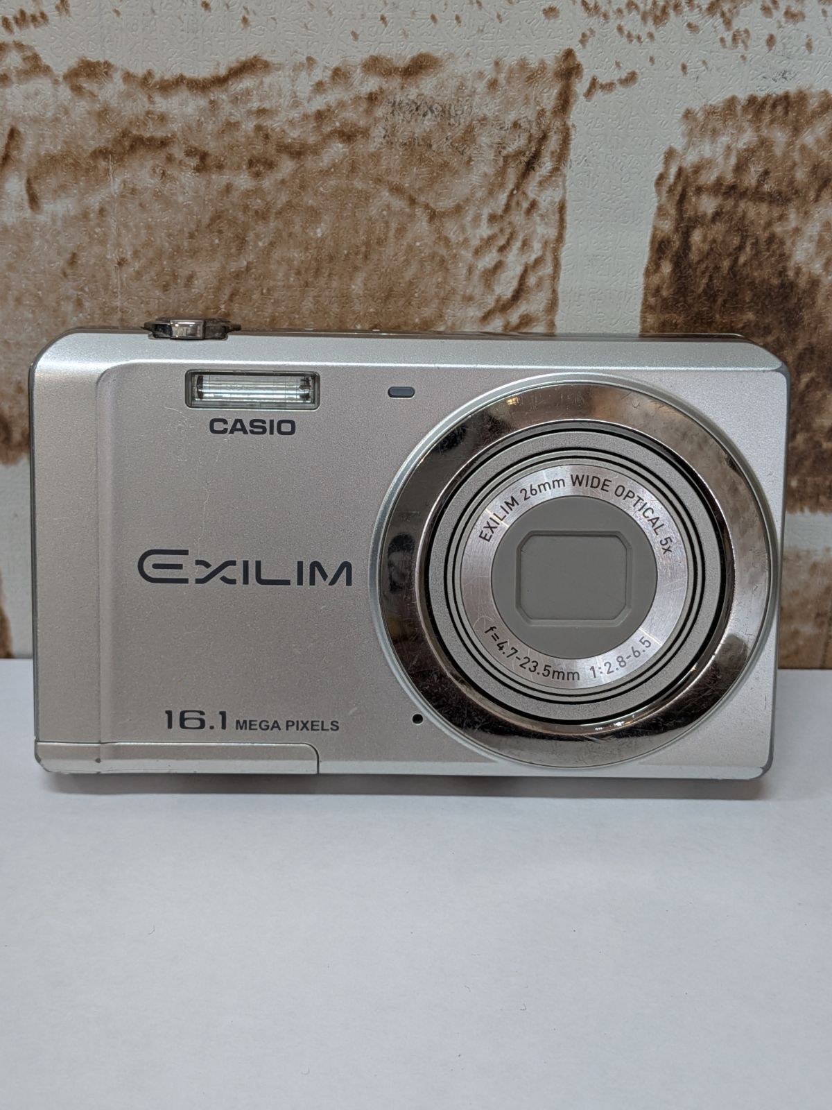 ジャンク品】CASIO EXILIM EX-ZS6 シルバー デジタルカメラ