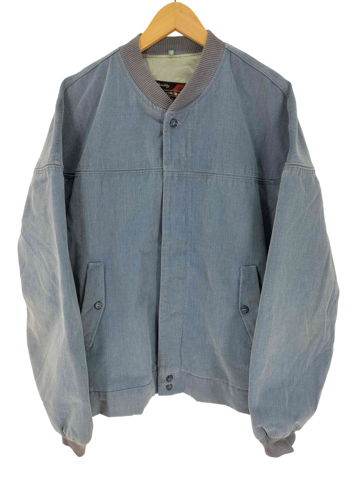 シアーズ Sears 70s 棒TALON カップショルダー ブルゾン ダービージャケット メンズ import：XL 9,521円
