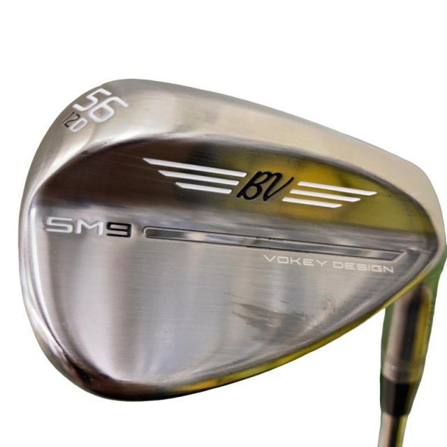 【中古】 タイトリスト VOKEY SPIN MILLED SM9 ブラッシュドスチール 56°/12°D ウェッジ WG BV 105 (フレックスその他) メンズ 男性用 右利き 右用 Cランク ゴルフクラブ