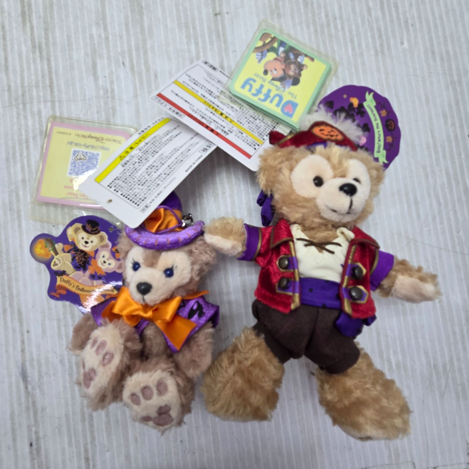 7 S05647 Disney ディズニー ダッフィー＆シェリーメイ ぬいぐるみ