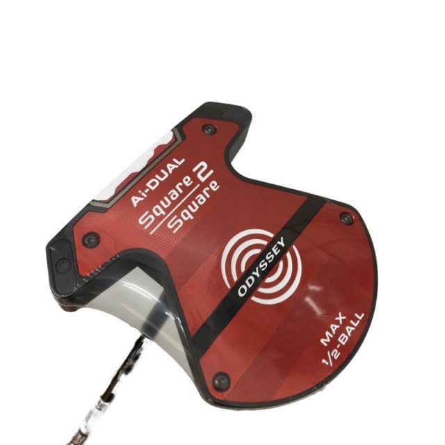 【中古】 オデッセイ Ai-DUAL SQUARE 2 SQUARE MAX 1/2-BALL 34インチ レフティ パター PT STROKE LAB 120 スチール (フレックスその他) メンズ 男性用 左利き レフティ 左用 Aランク ゴルフクラブ