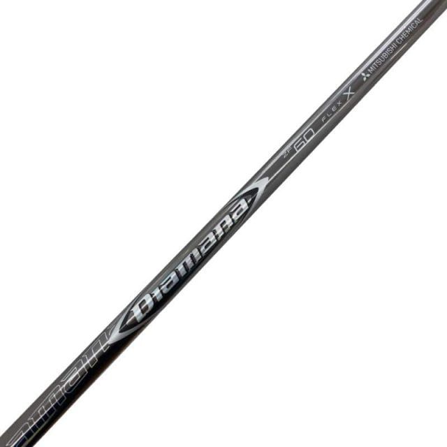 【中古】 テーラーメイドスリーブ付き(Qi4D系) 三菱ケミカル(レイヨン)ドライバー用 シャフト Diamana ZF60 (フレックスX)Bランク ゴルフクラブ