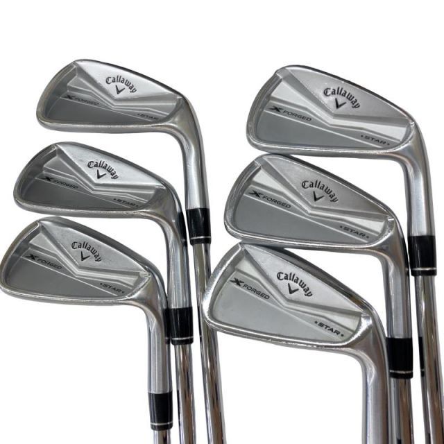 【中古】 キャロウェイ X FORGED(2024) 6S アイアンセット IR NS PRO MODUS3 TOUR105 (フレックスS) メンズ 男性用 右利き 右用 Cランク ゴルフクラブ