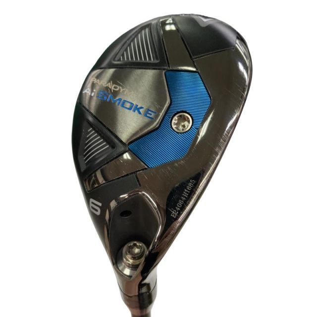 【中古】 キャロウェイ PARADYM Ai SMOKE U6 ユーティリティ UT 純正特注シャフト (フレックスS) メンズ 男性用 右利き 右用 Cランク ゴルフクラブ