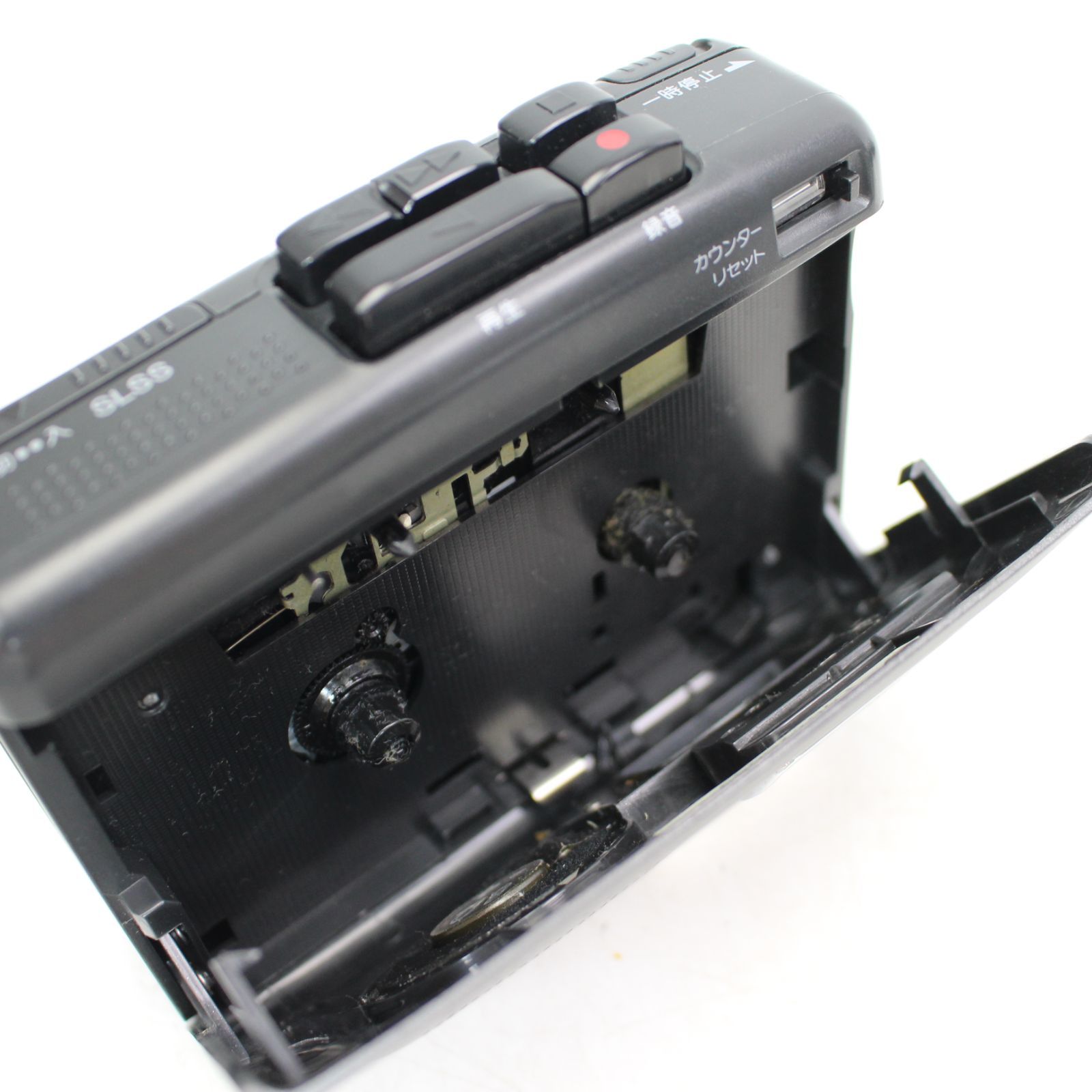 818)aiwa カセットテープレコーダー 自動録音機能 SLSS搭載 TP-530