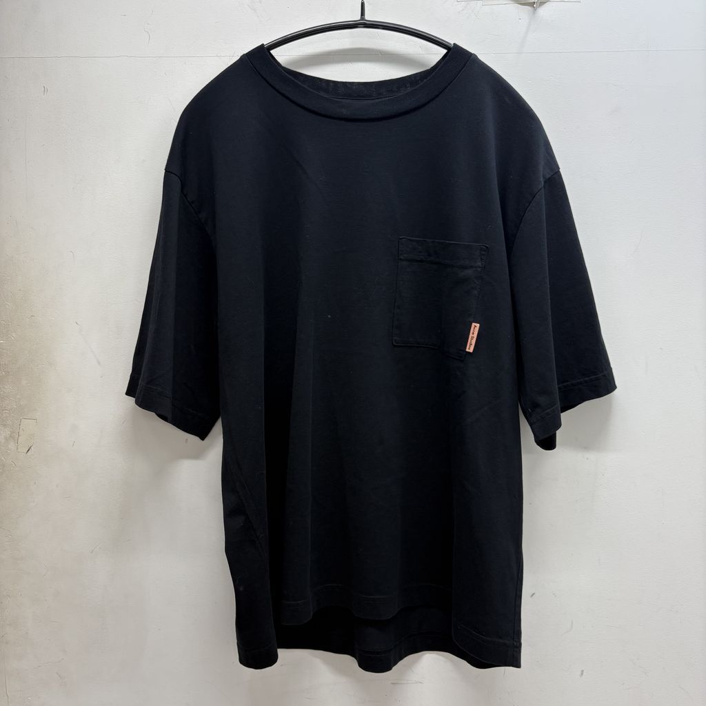 Acne Studios アクネストゥディオズ Pocket T-shirt 半袖Tシャツ FN-UX-TSHI000009 ブラック size: XS【中目黒B07】