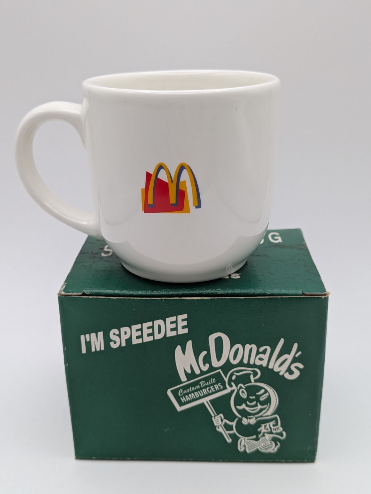 マクドナルド SPEEDEE MUG 初代キャラ 箱付き マグカップ【AK60