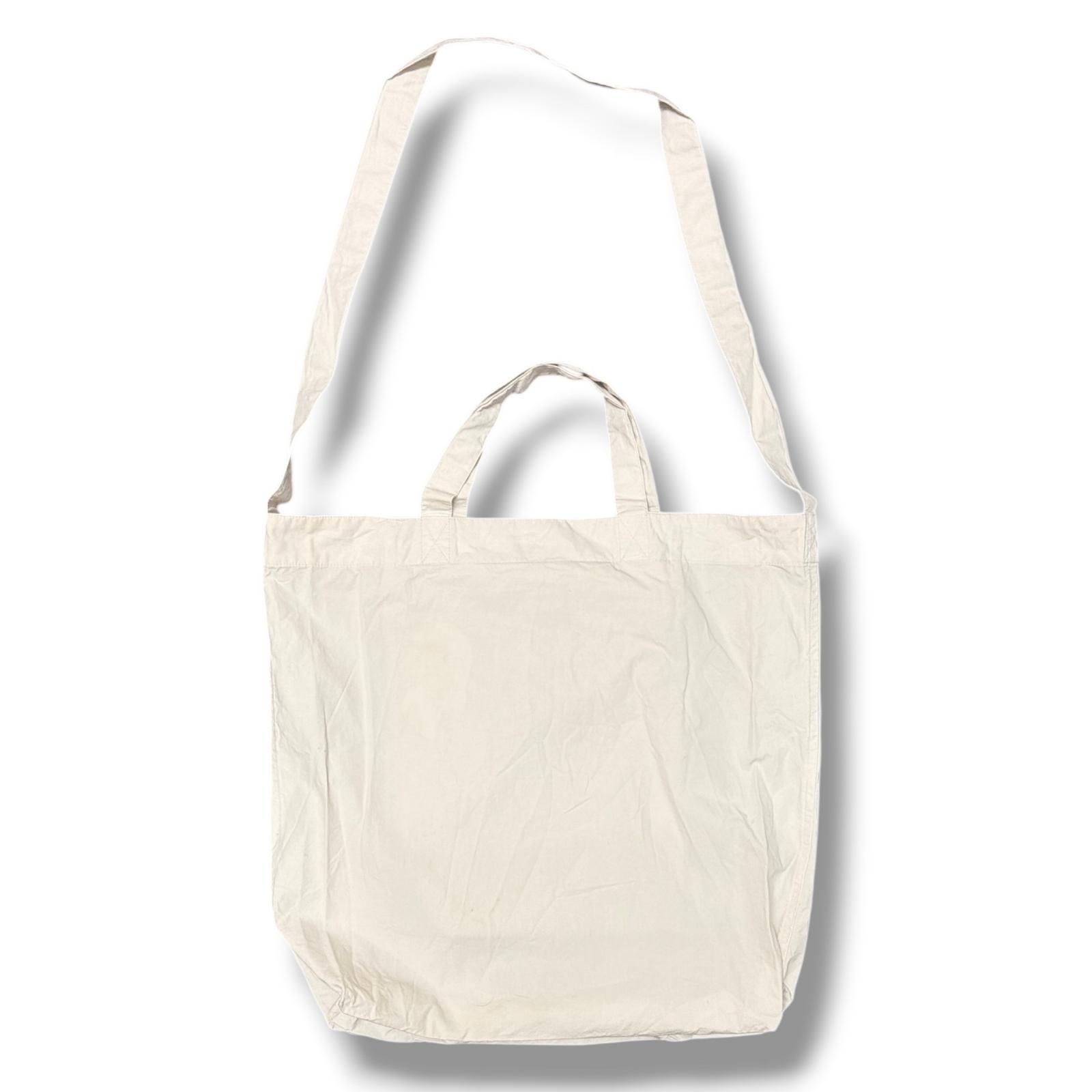 参考上代16500円 未使用 YOKO SAKAMOTO RESEARCHER BAG リサーチャーバッグ ショルダーバッグ トートバッグ ヨーコサカモト YS-TOTE-BAG-CTS エクリュ F （4381M） 参考上代16500円 未使用 YOKO SAKAMOTO RESEARCHER BAG リサーチャー