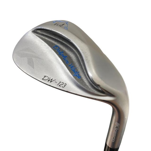 【中古】 キャスコ Dolphin Wedge DW-123 シルバー 64° レディース ウェッジ WG Dolphin DP-231 (フレックスL) レディース 女性用 右利き 右用 Cランク ゴルフクラブ