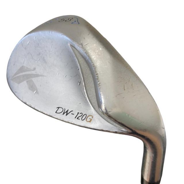 【中古】 キャスコ Dolphin Wedge DW-120G シルバー 58° レディース ウェッジ WG Dolphin DP-151 (フレックスL) レディース 女性用 右利き 右用 Dランク ゴルフクラブ