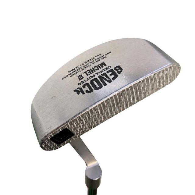 【中古】 BENOCK BENOCK MICHEL III(カスタム) パター PT 純正特注シャフト (フレックスその他) メンズ 男性用 両利き 両面 Cランク ゴルフクラブ