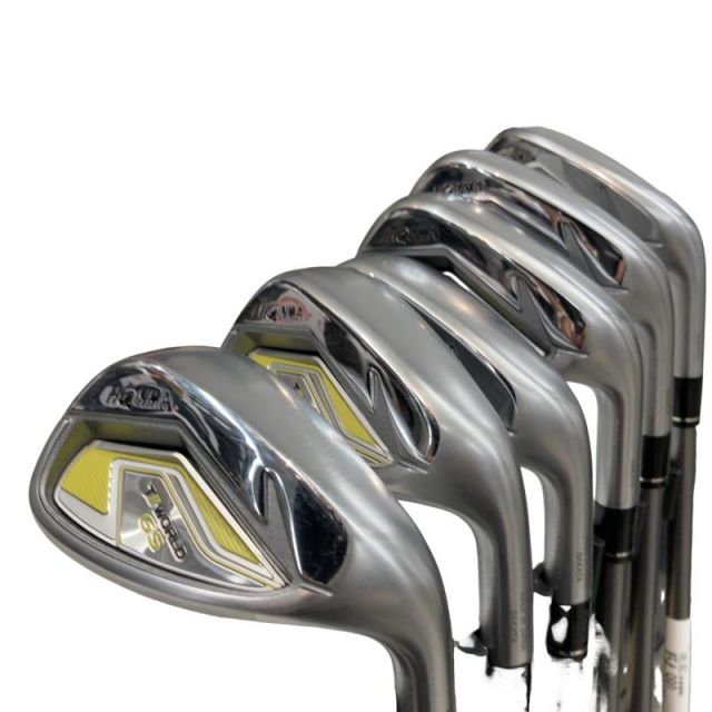 【中古】 本間ゴルフ TOUR WORLD GS 6S レディース アイアンセット IR SPEED TUNED 42(IR) (フレックスL) レディース 女性用 右利き 右用 Cランク ゴルフクラブ