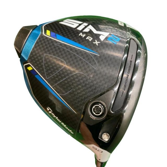 【中古】 テーラーメイド SIM2 MAX 9° USA ドライバー DR VENTUS BLUE 5(TM) (フレックスS) メンズ 男性用 右利き 右用 Cランク ゴルフクラブ