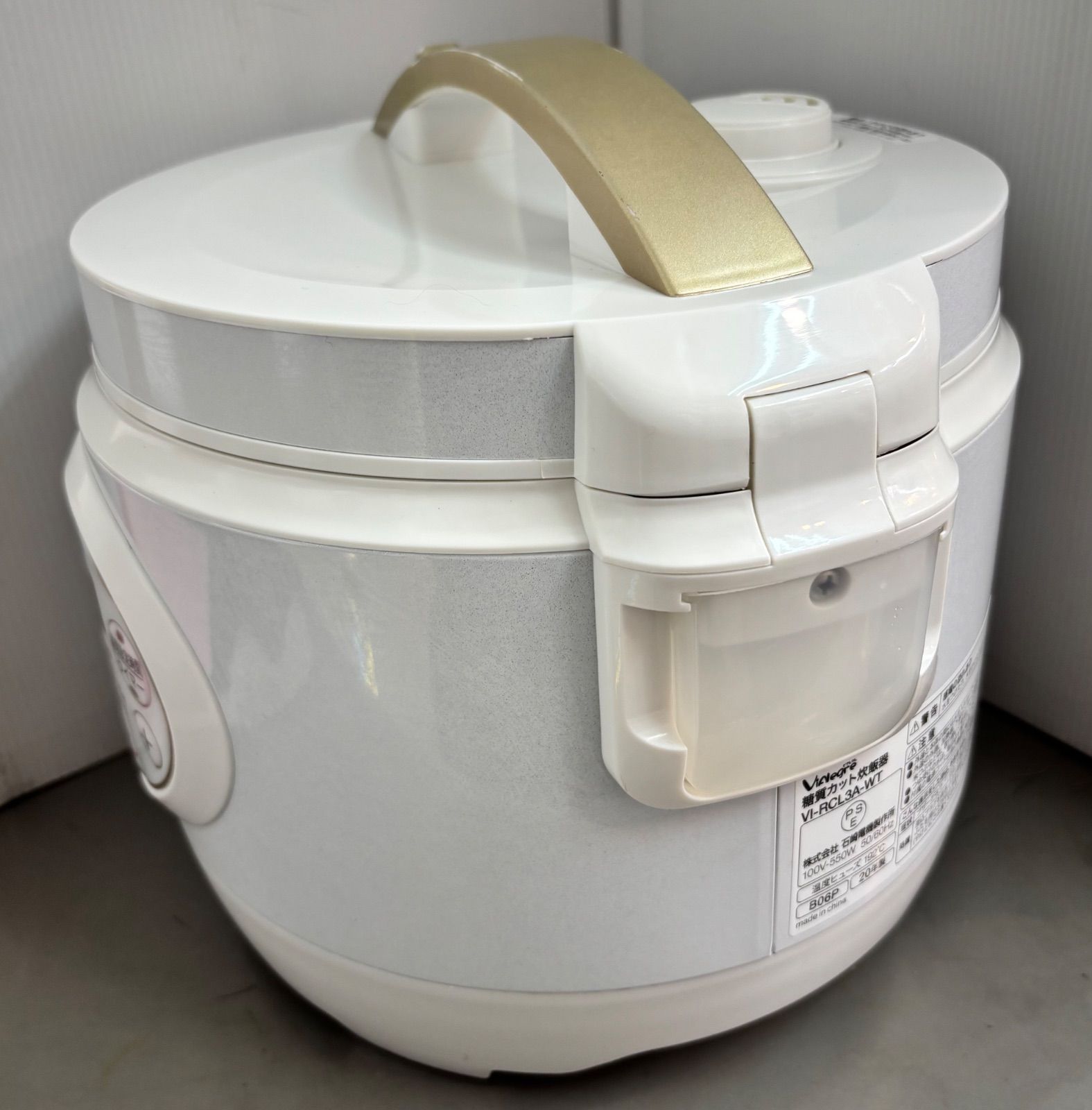 ◇ViAlegre 糖質カット炊飯器 5合 VI-RCL3A-WT - メルカリ
