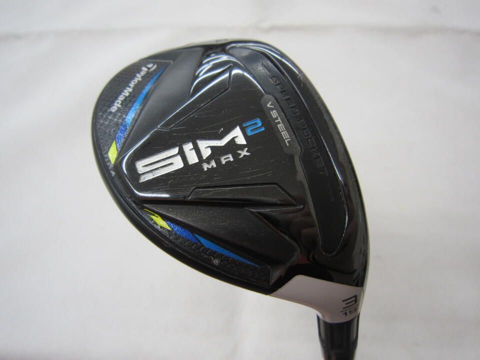 テーラーメイド　SIM2 MAX　19度　TENSEI BLUE TM60(SIM2)　Sフレックス　ユーティリティ　中古　ゴルフドゥ！札幌手稲店【最短即日発送】