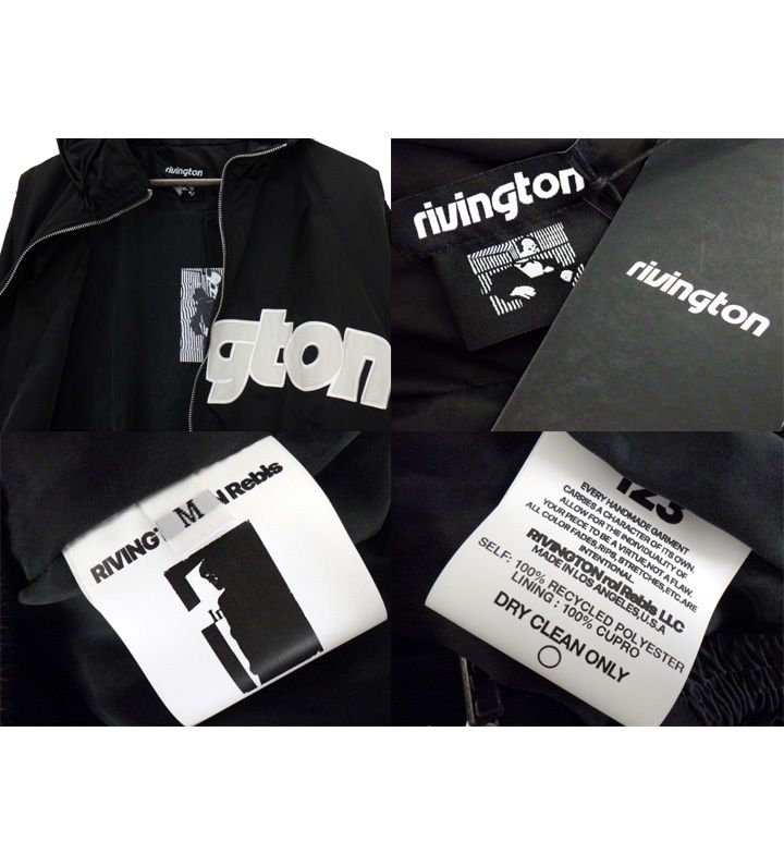 リヴィントン ロイ レビス RIVINGTON ROI REBIS 【 FLAGSHIP ABBOTS JACKET FLGS JK00 】 アボッツ ジップアップ ロゴ ジャケット 51824 リヴィントン ロイ レビス RIVINGTON ROI REBIS 【 FLAGSHIP ABBOTS