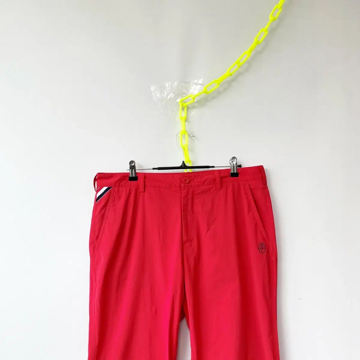 CASTELBAJAC カステルバジャック メンズゴルフパンツ 夏 レッド 34