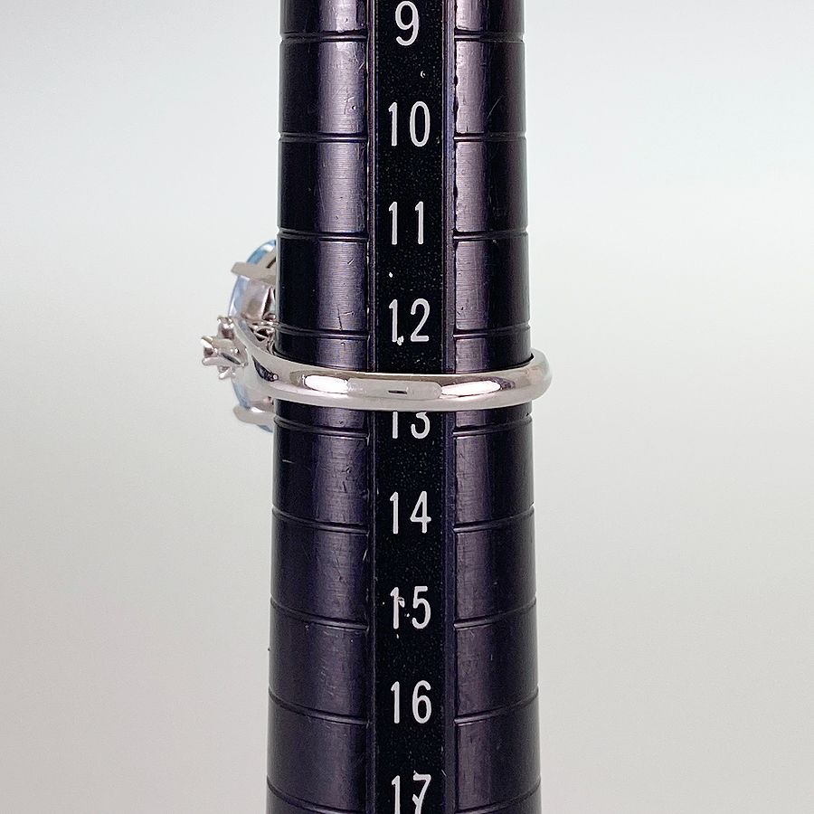 リング Pt900 アクアマリン 12.5号(52-53) sss【中古】 - メルカリ