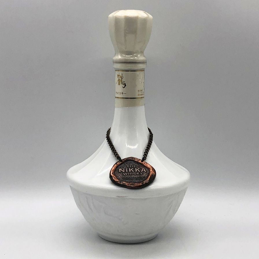 東京都限定】ニッカ 鶴 白陶器 760ml 43% 未開栓 - メルカリ