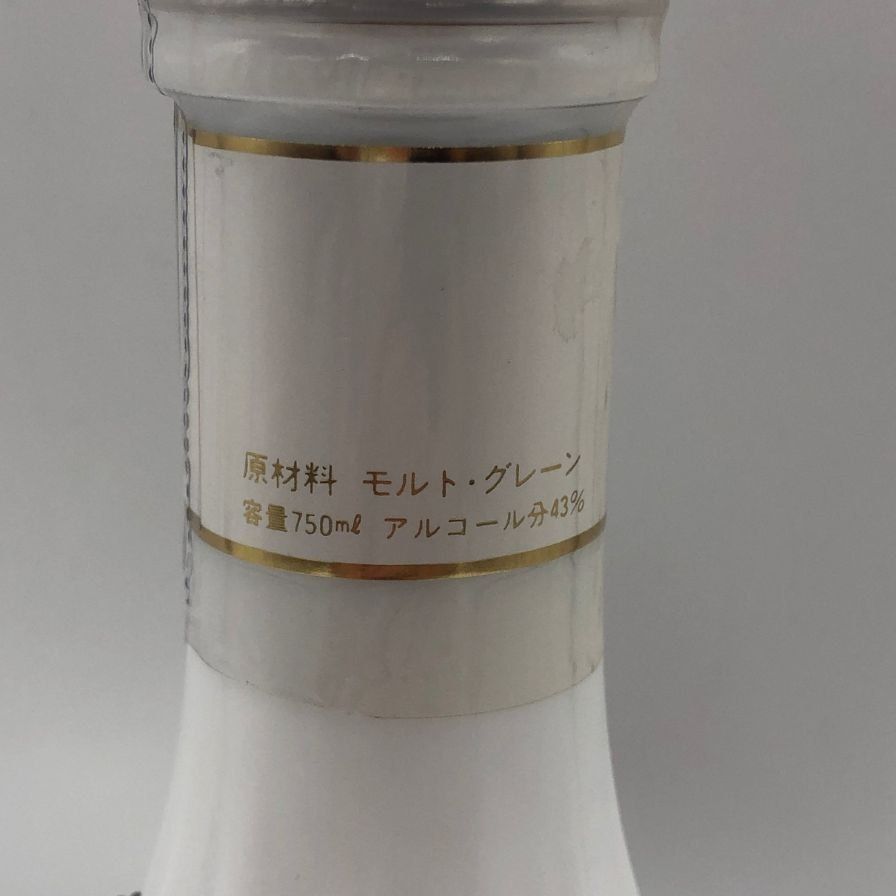 東京都限定】ニッカ 鶴 白陶器 760ml 43% 未開栓 - メルカリ