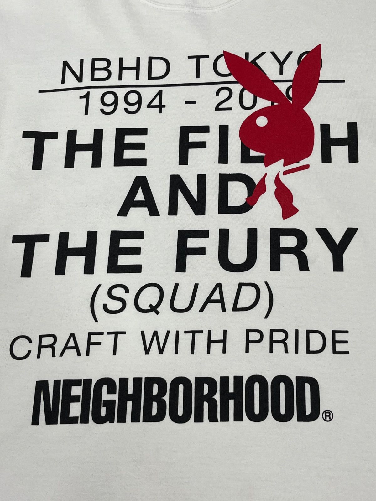 B'z 稲葉浩志氏 着用】NEIGHBORHOOD × PLAY BOY コラボTシャツ 阪急